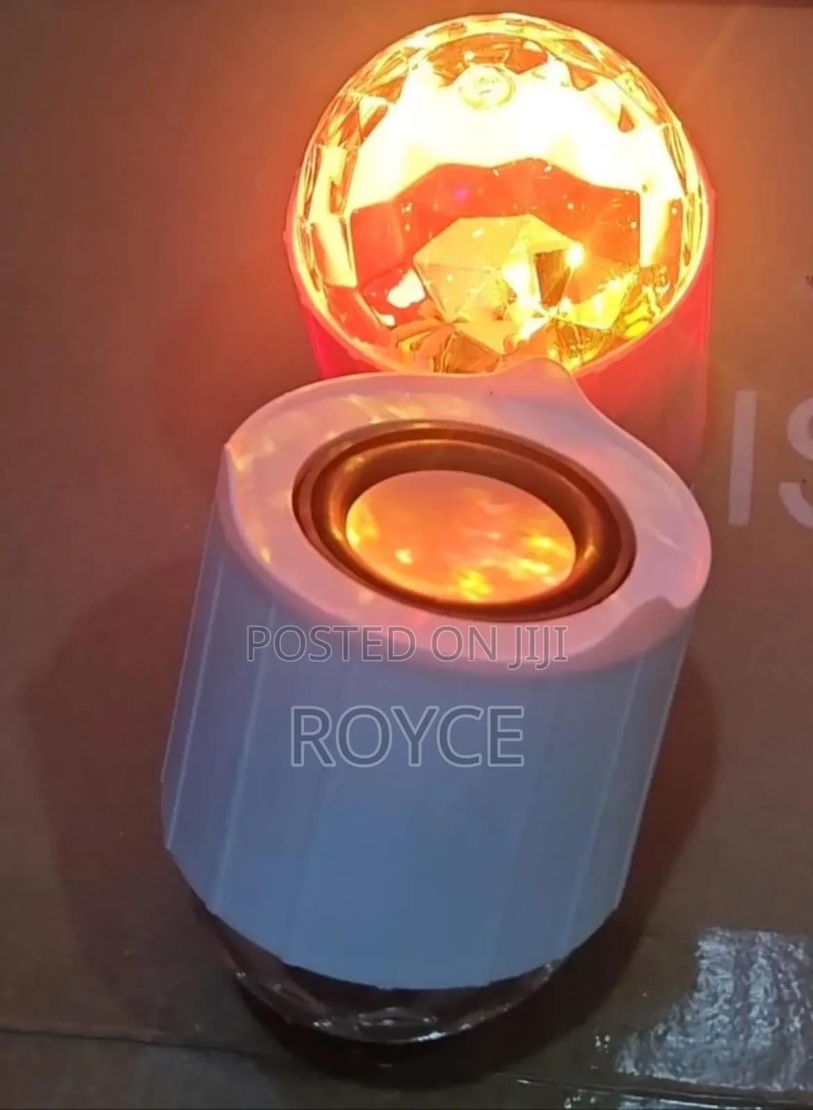 Rechargeable Bluetooth Speaker With Light