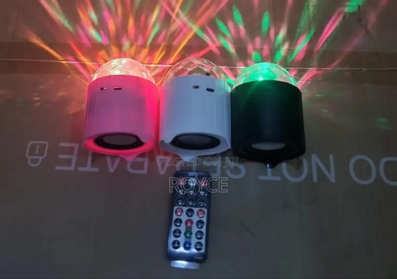 Rechargeable Bluetooth Speaker With Light
