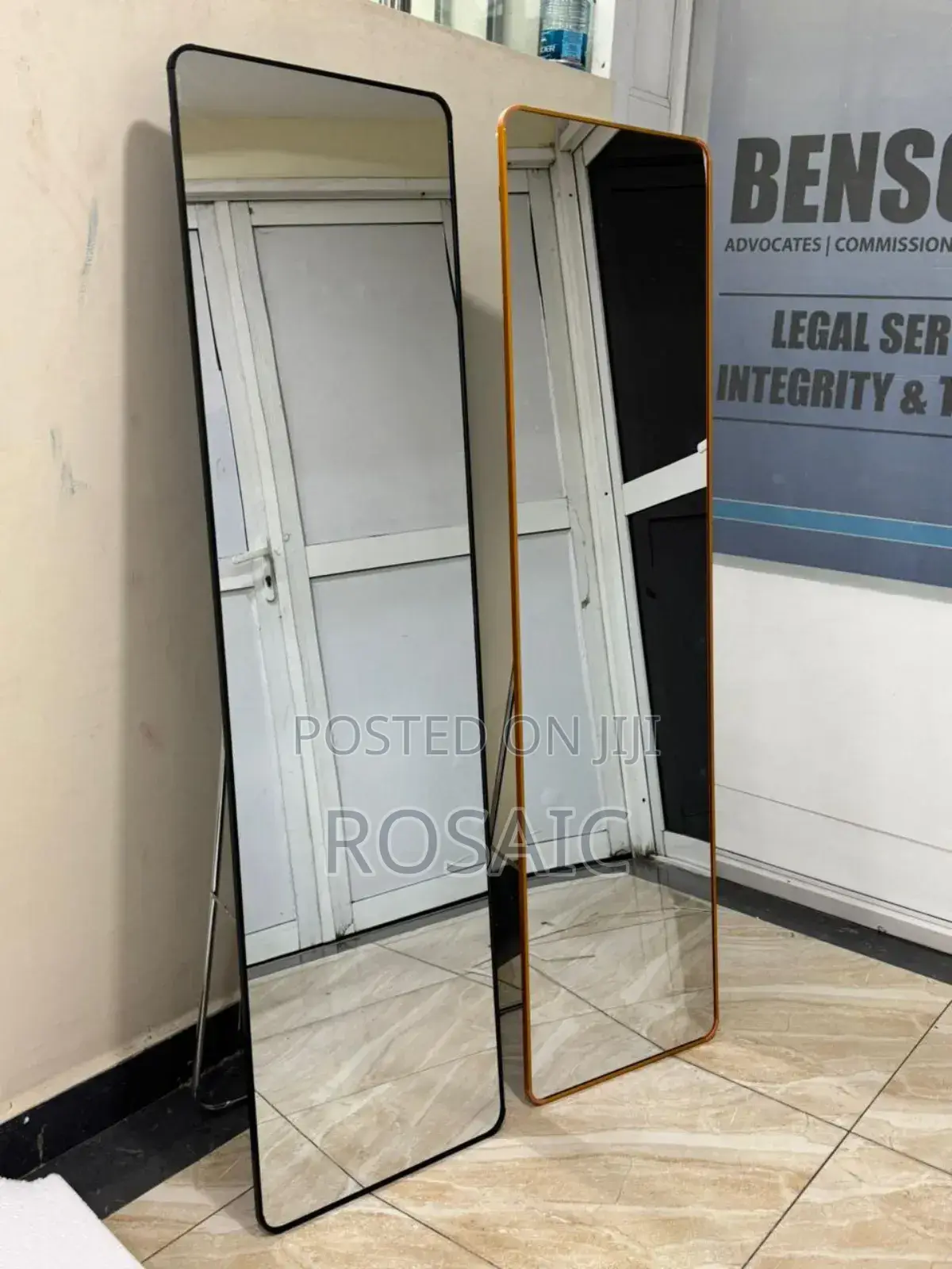 Linglong Aluminum Alloy Thickened Dressing Mirrors 36cm