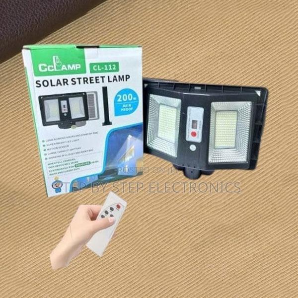 Zero Electrical Wiring Cclamp 200 W Led Solar Street Light - thumbnail 2