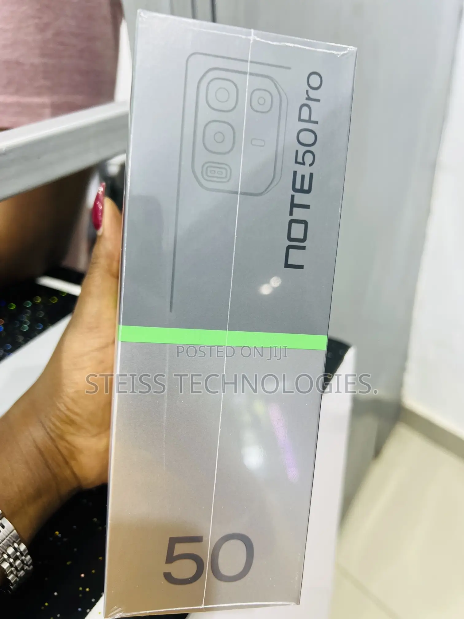 New Infinix Note 50 Pro 256 GB Black