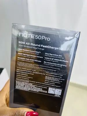 New Infinix Note 50 Pro 256 GB Black