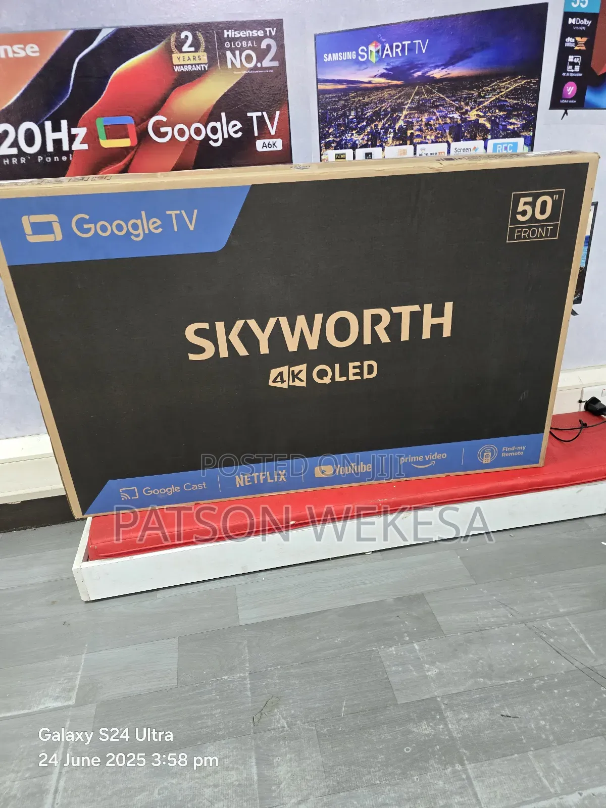 Skyworth 50q6500g 50 Inch Uhd Qled Google TV (2024)