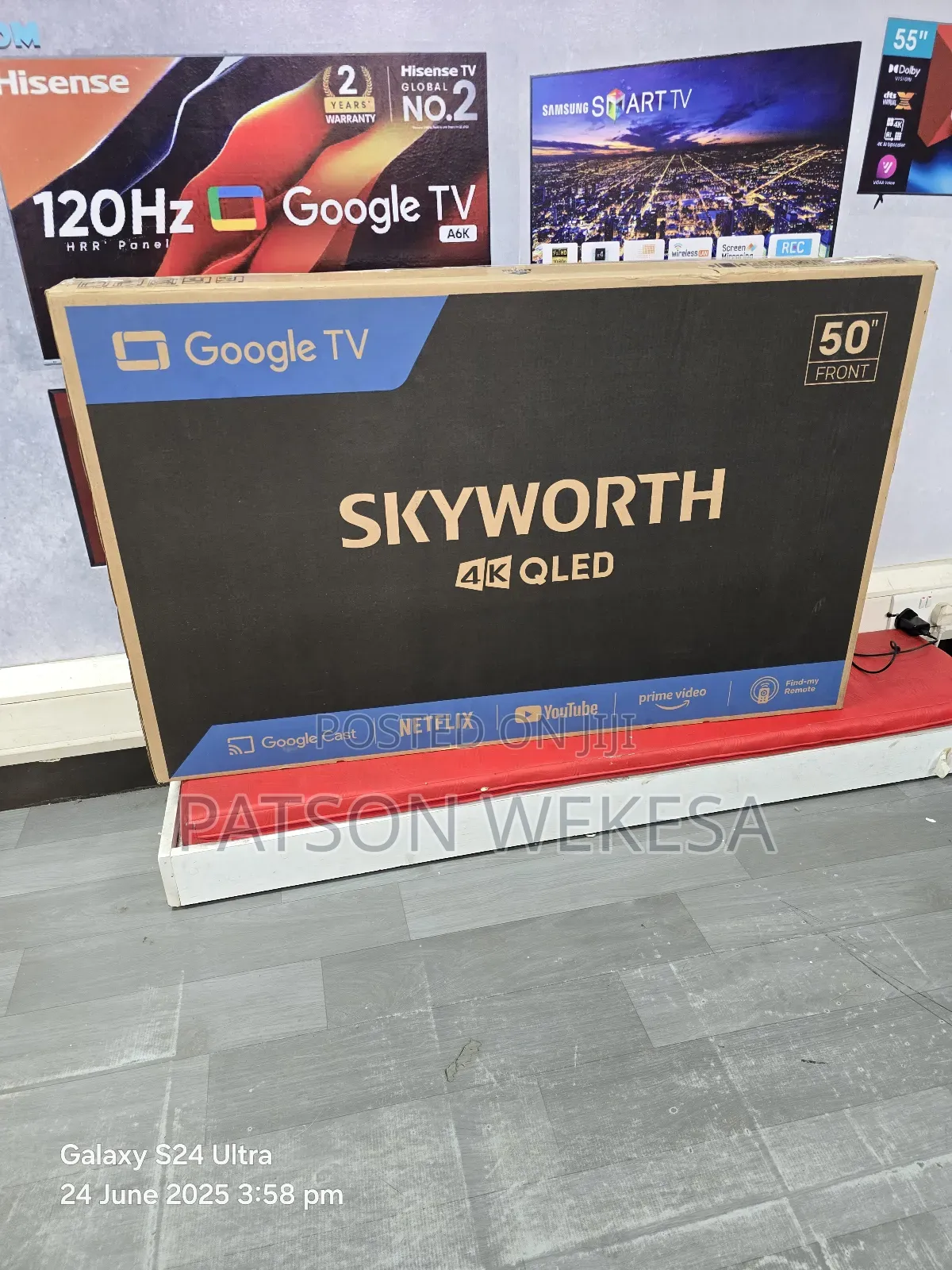 Skyworth 50q6500g 50 Inch Uhd Qled Google TV (2024)