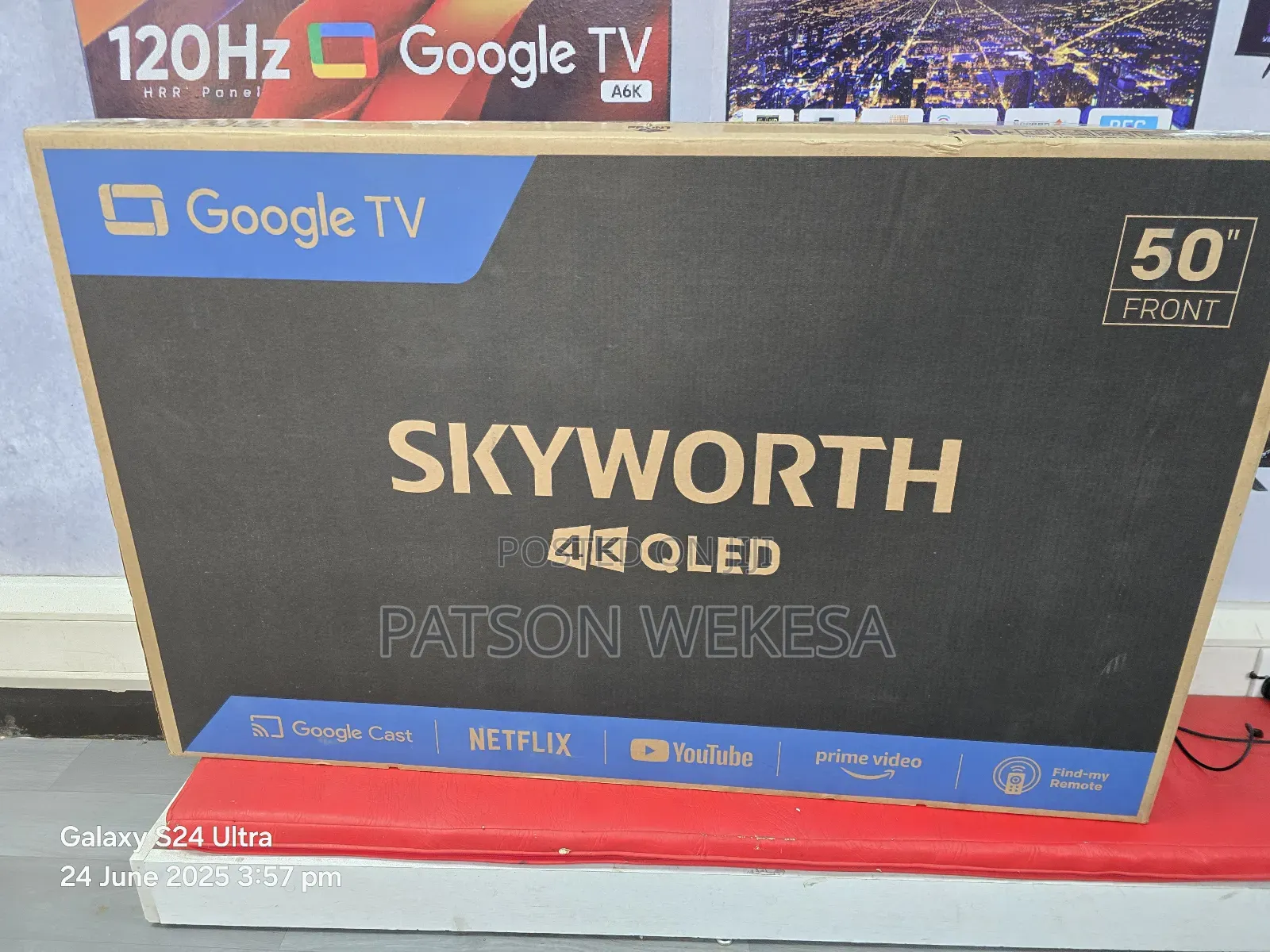 Skyworth 50q6500g 50 Inch Uhd Qled Google TV (2024)