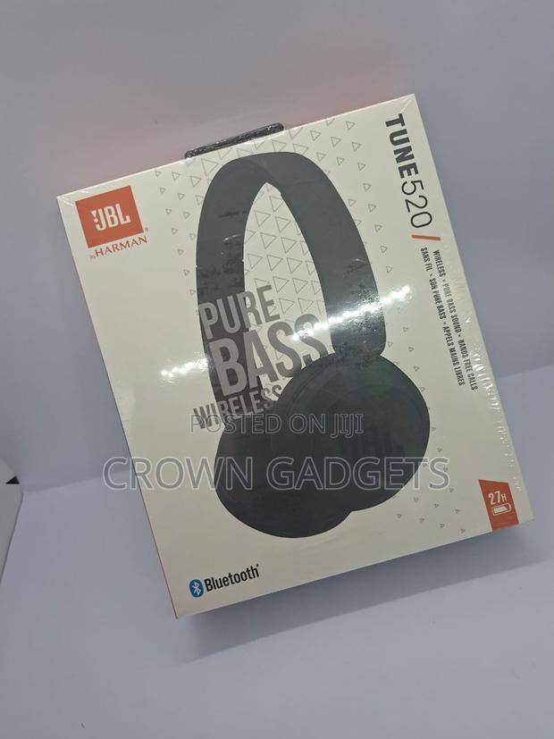 JBL Pure Bass 520bt – Bluetooth Headphones for Music - main view