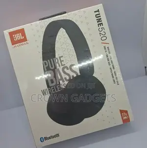 Wireless on-Ear Headphones With JBL Pure Bass Sound