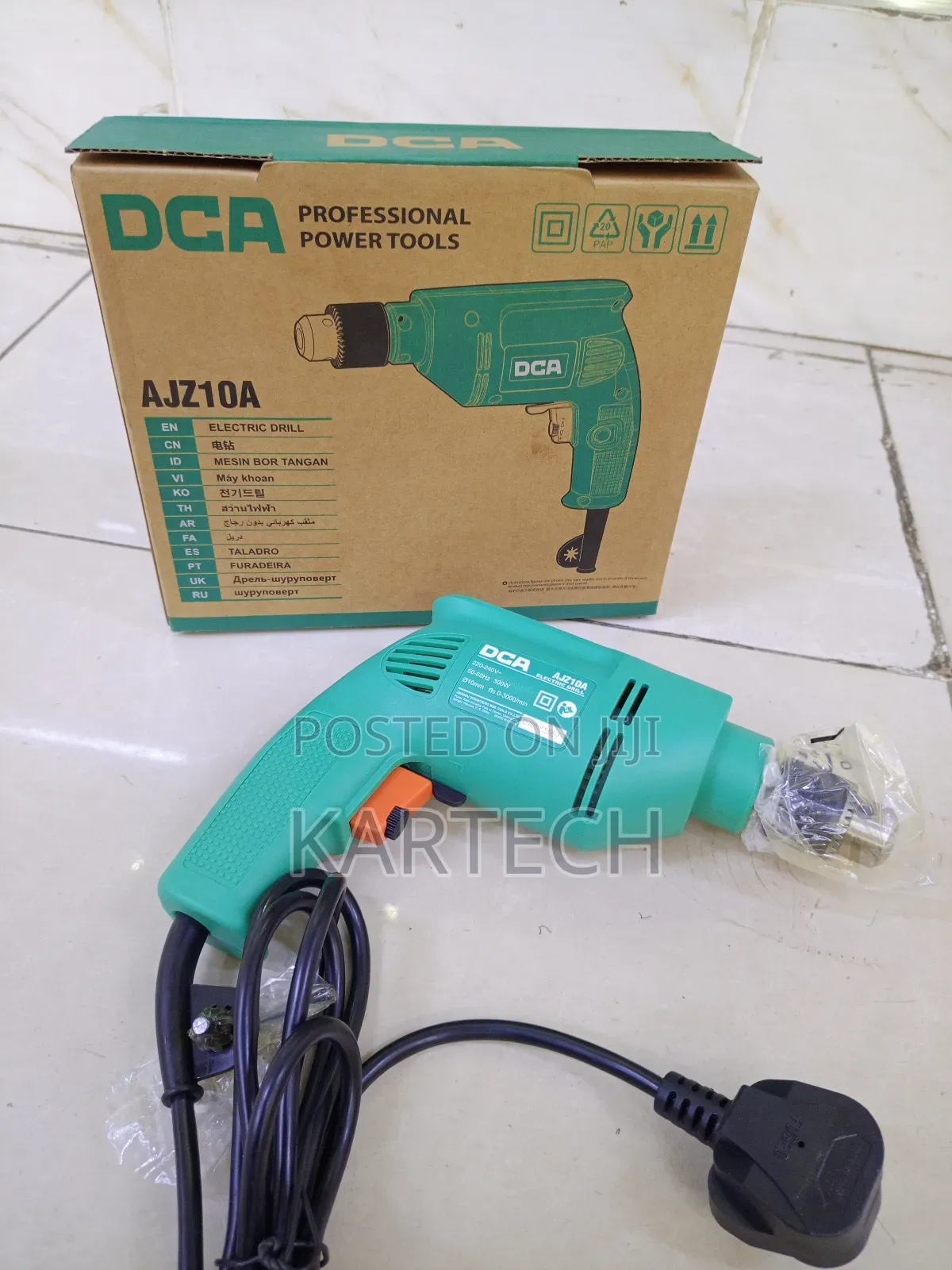 Dca Ajzi0a 300w Corded Electric Drill