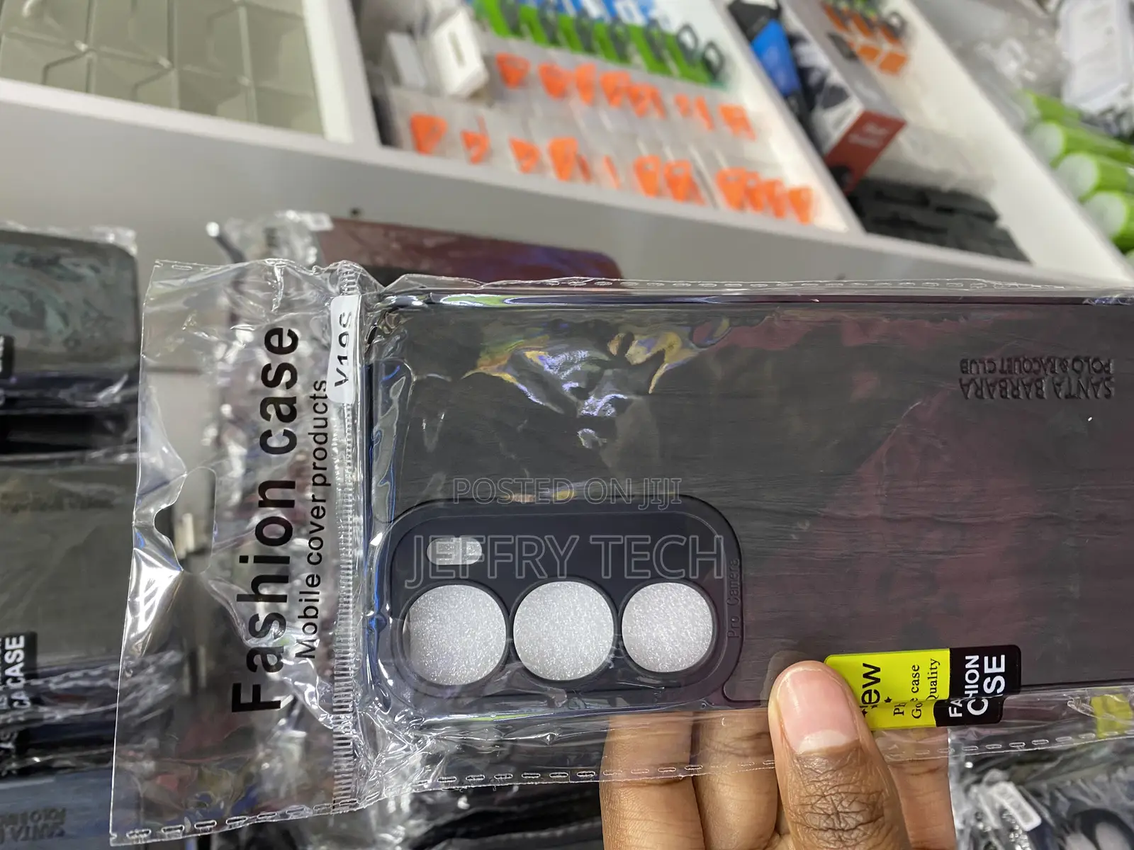 Sponik Leather Case for Vivo Y19s With Silicone Boarders
