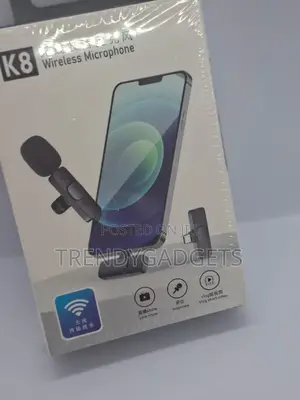  Wireless Microphone – Clip-on for iPhone Android