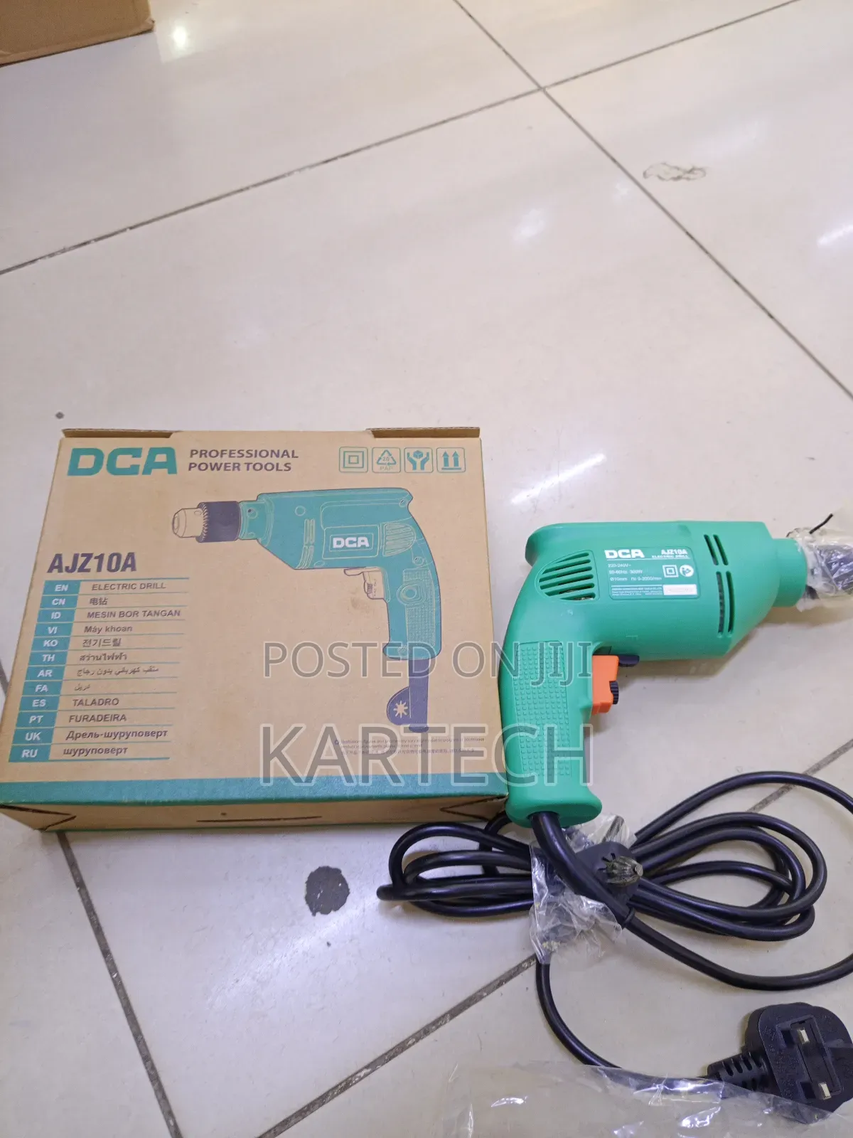 Dca Ajzi0a 300w 10mm 3000/Min Corded Electric Drill