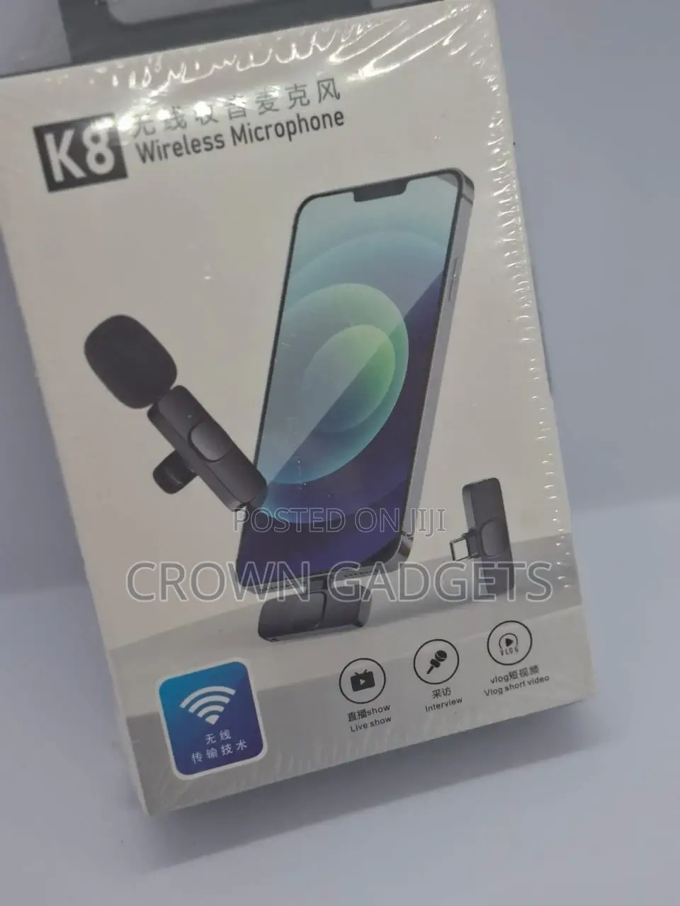  Clip Mic – Wireless Lavalier for Vlogging Tiktok