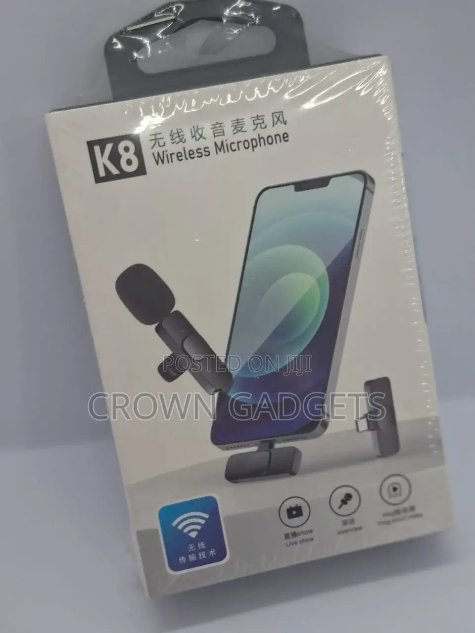  Clip Mic – Wireless Lavalier for Vlogging Tiktok
