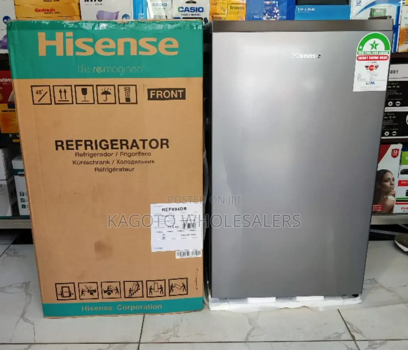 New Arrival Hisense 94 Litres Single Door Fridge
