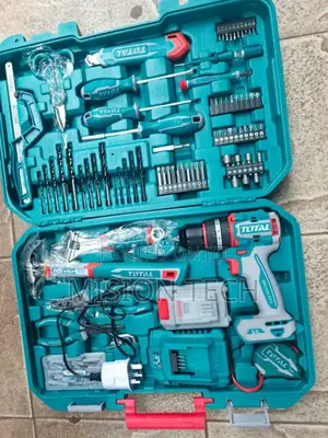 Total 165pcs Tool Set With 20v Cordless Impact Drill* 