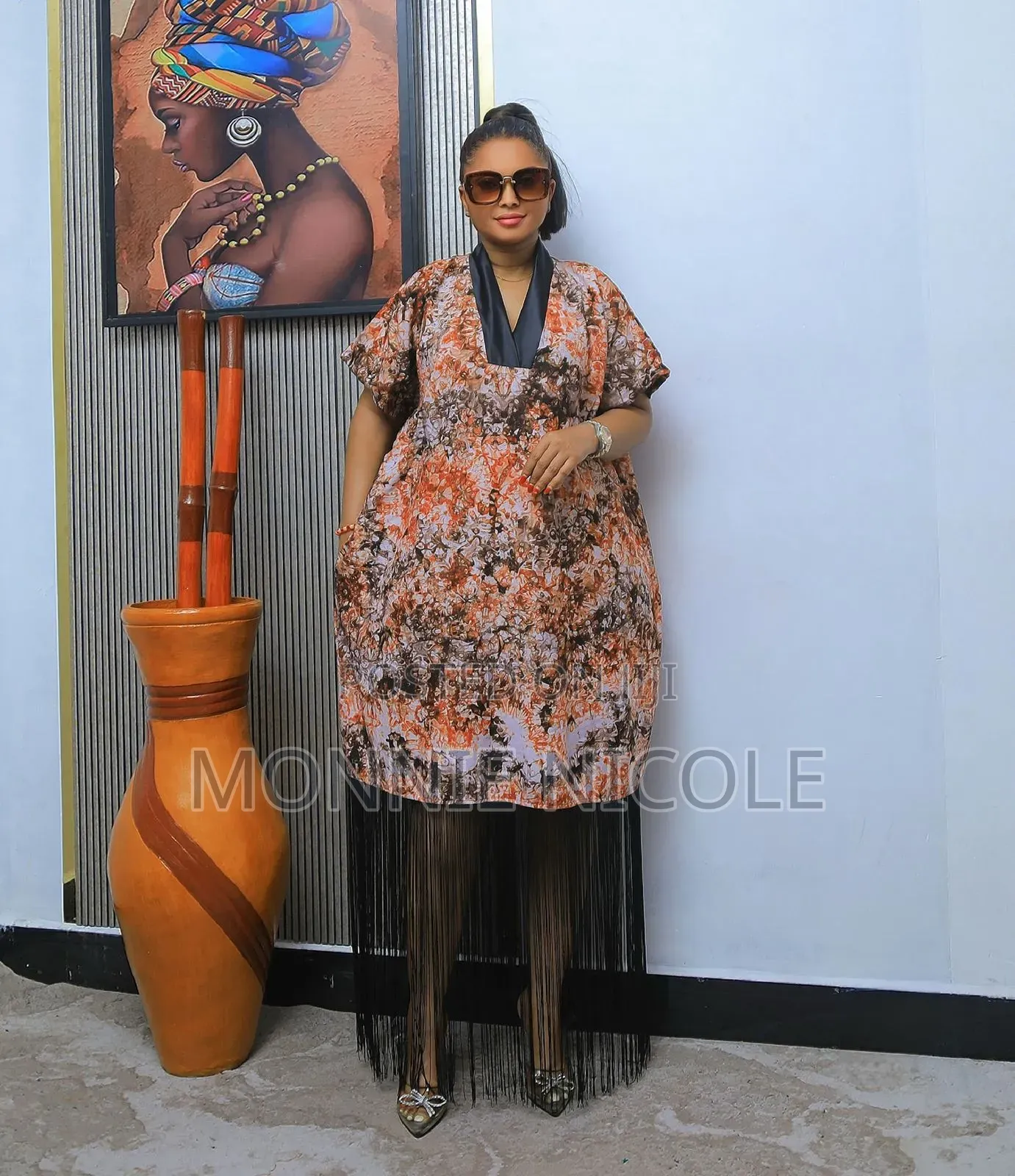 Cute Ankara Free Size Dress