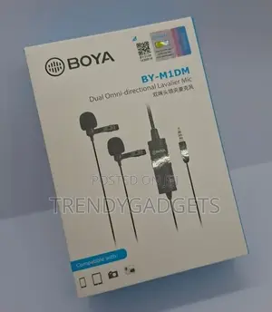 By-M1dm Lavalier Microphone – Dual Setup for Interviews