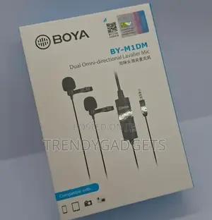Boya Dual Lavalier Mic – Interview Vlog Recording Kit