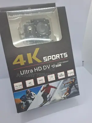 4k Sports Action Camera – Wifi, 30m Waterproof, 170° View