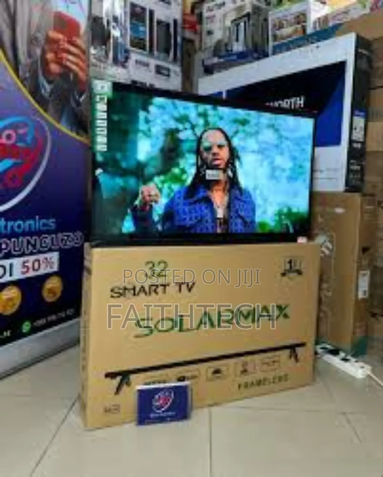 Solarmax 32inches Smart Tv Frameless