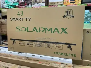 Solarmax 43inches Smart Tv Frameless