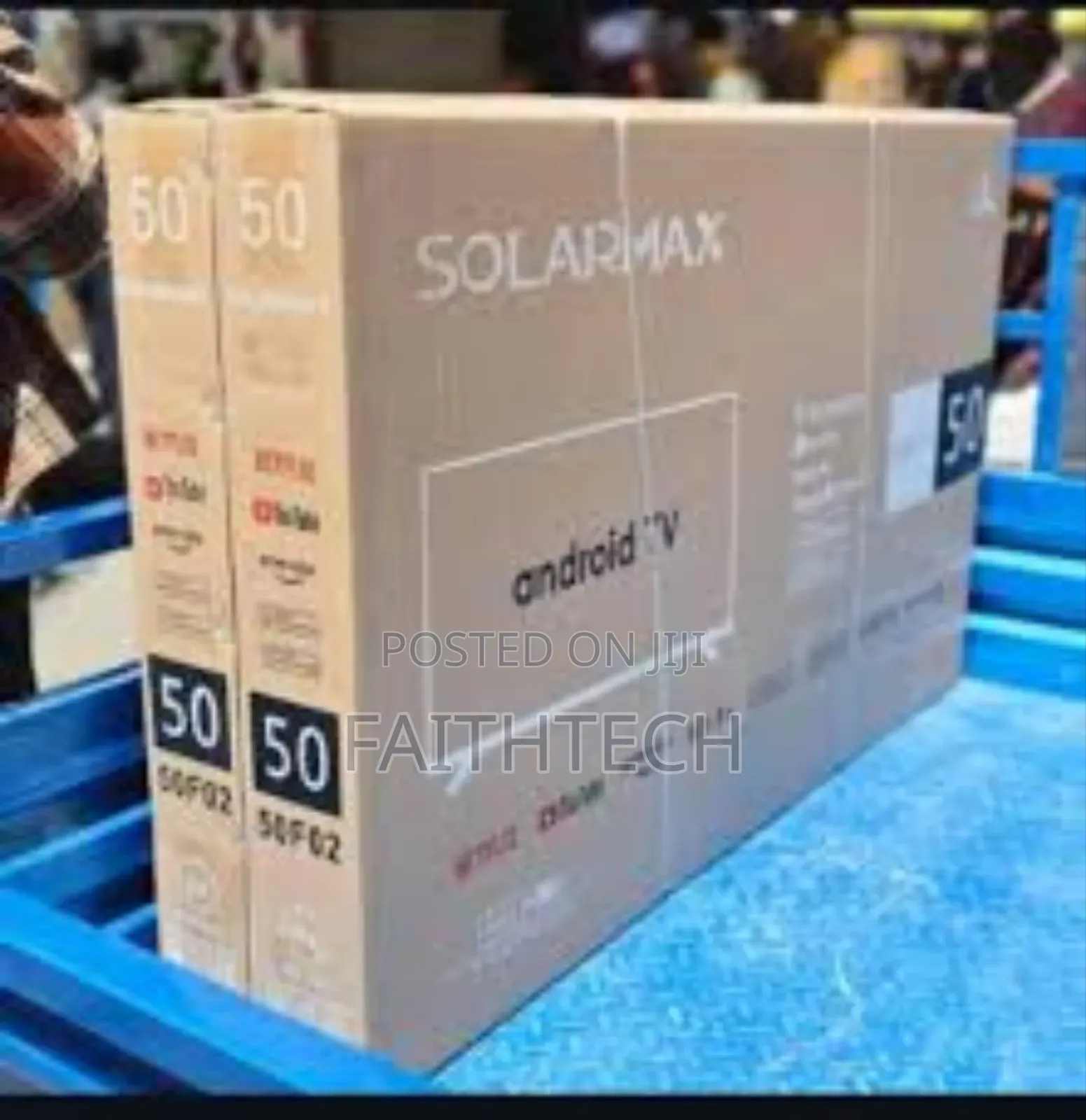 Solarmax 50inches Smart Tv Frameless