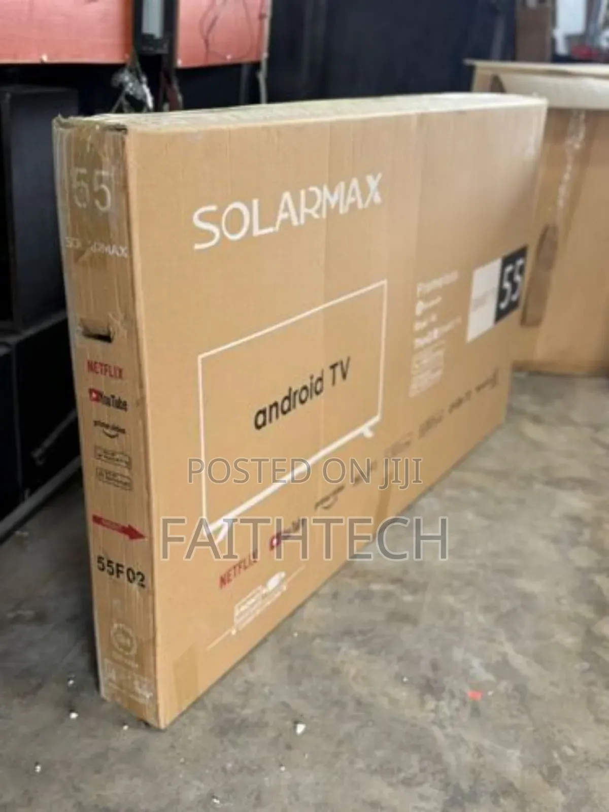 Solarmax 55inches Smart Tv Frameless