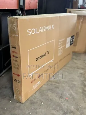 Solarmax 55inches Smart Tv Frameless
