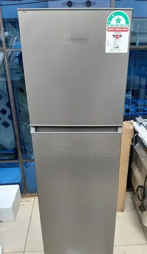 Double Door Fridge Skyworth 158 Litres