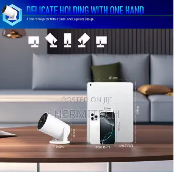 Video Projector Wireless Wifi Led Portable Video Full Hd
