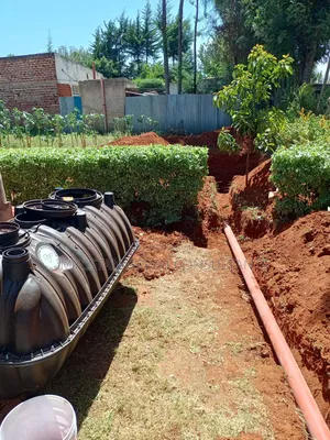 Plastic Bio-Tank Bio Digester Installation for Industries