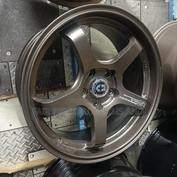 17/5/114.3 Normal Advan Rims Bronze