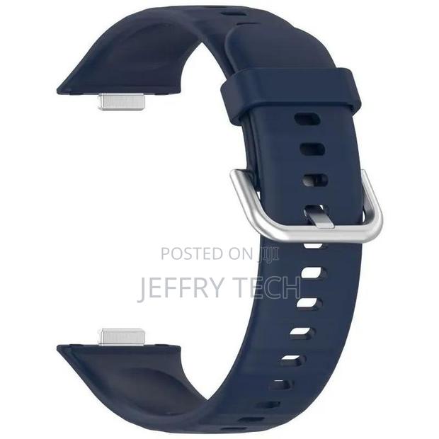 Silicone Replacement Band for Huawei Watch Fit 3 Strap - Dar