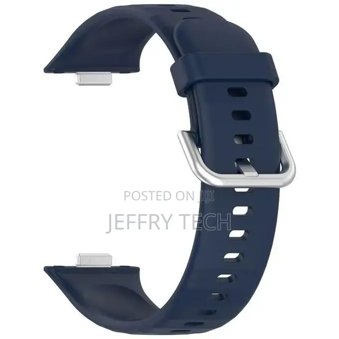 Silicone Replacement Band for Huawei Watch Fit 3 Strap - Dar