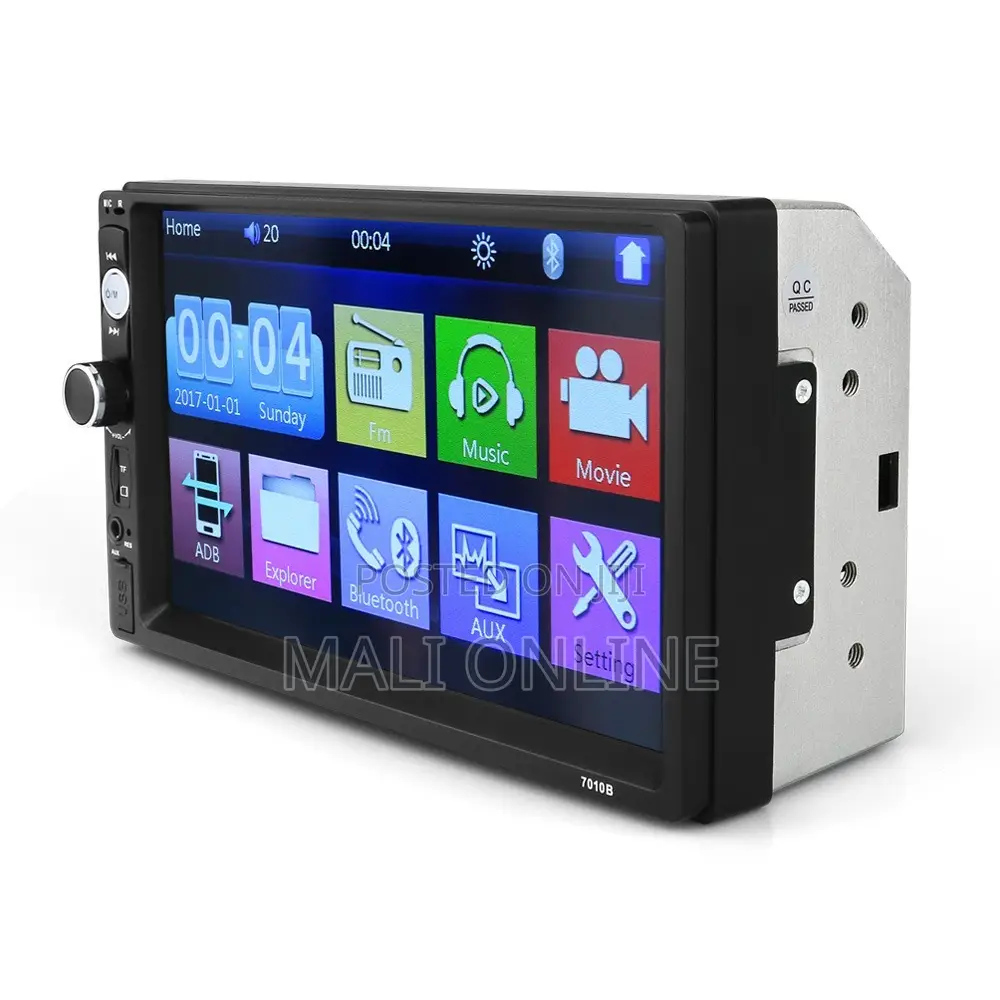 7" Double 2 Din Touch Screen Car Stereo Mp5 Player