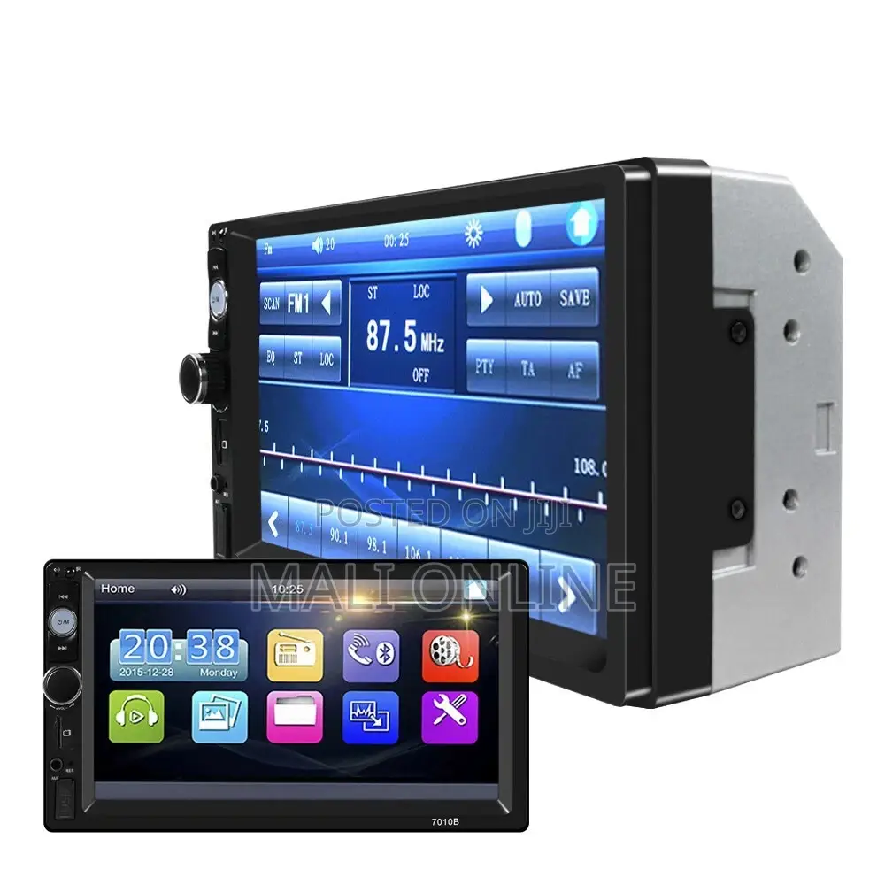 7" Double 2 Din Touch Screen Car Stereo Mp5 Player