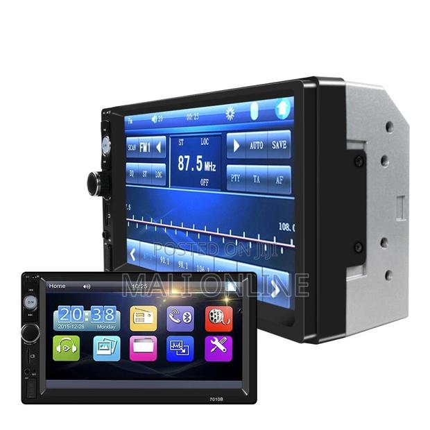 7" Double 2 Din Touch Screen Car Stereo Mp5 Player - thumbnail 3