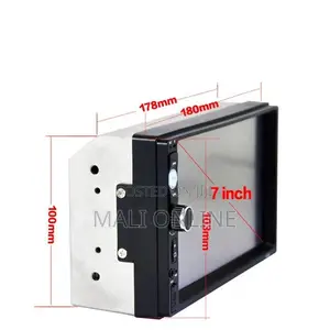7" Double 2 Din Touch Screen Car Stereo Mp5 Player