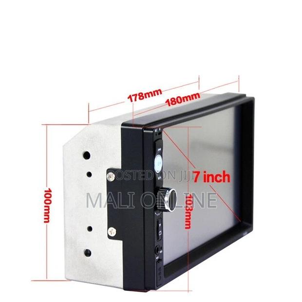 7" Double 2 Din Touch Screen Car Stereo Mp5 Player - thumbnail 4