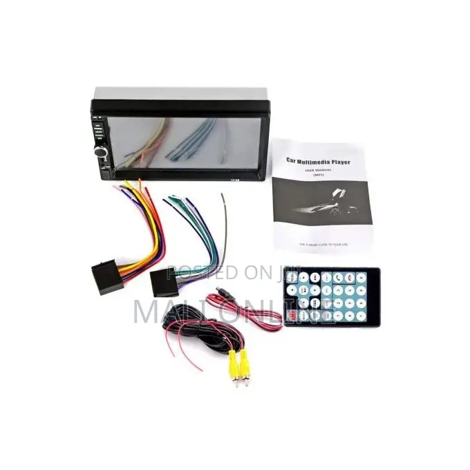 7" Double 2 Din Touch Screen Car Stereo Mp5 Player