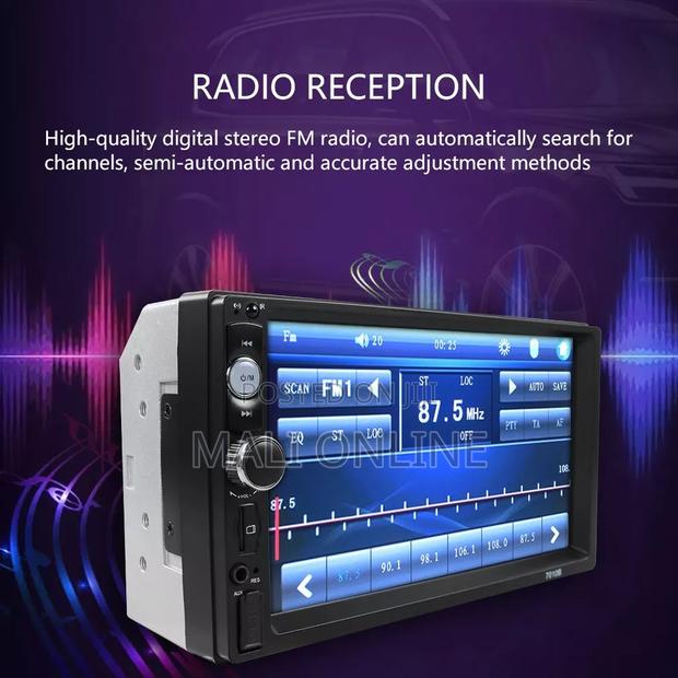 7" Double 2 Din Touch Screen Car Stereo Mp5 Player - thumbnail 10