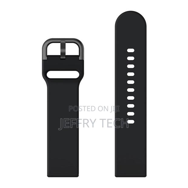 20mm Black Strap for Samsung Galaxy Watch / Active 2 40mm - thumbnail 2