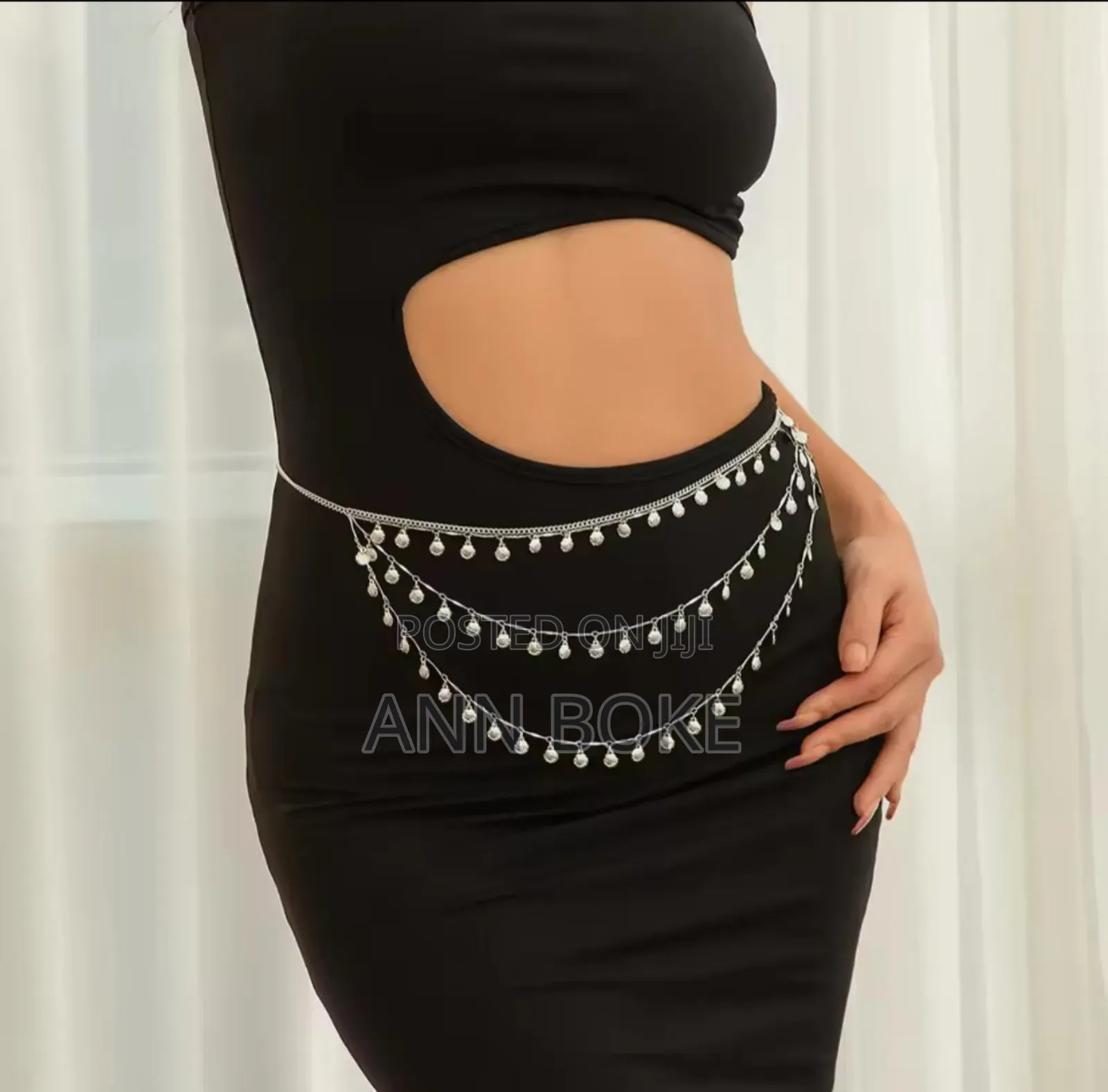 Multi Layered Dress/Outfit Waist Chains Gold Silver