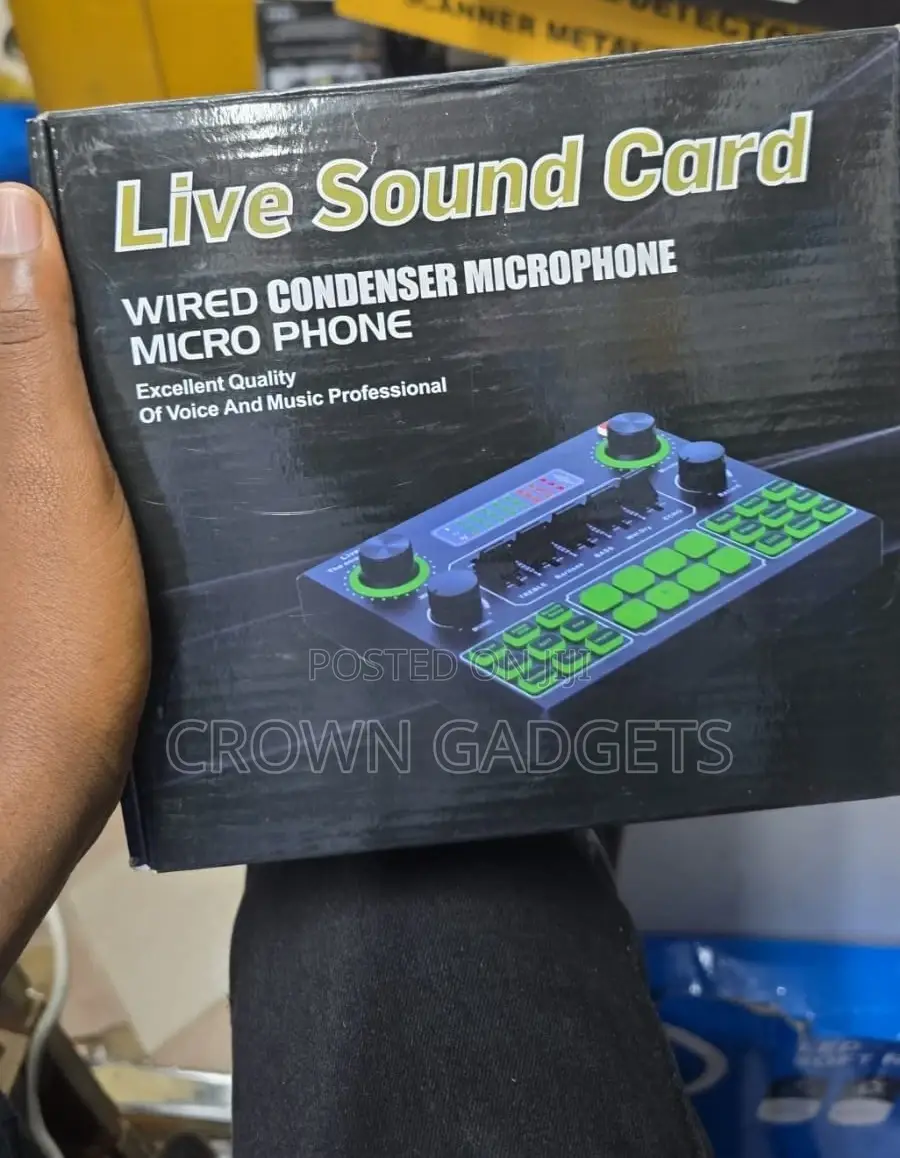 V9 Usb Sound Card – Real-Time Voice Control Fx