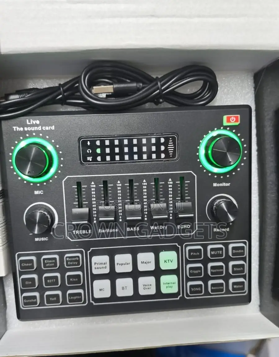 V9 Voice Changer Sound Card – For Tiktok Youtube