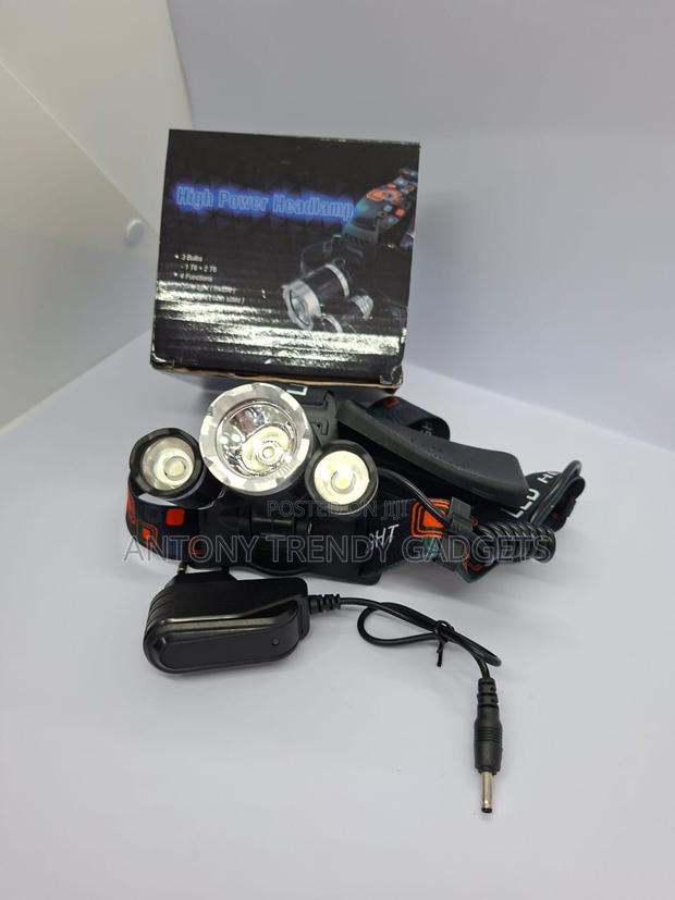 Dual Light Zoom Headlamp – High Power Led Torch - main view