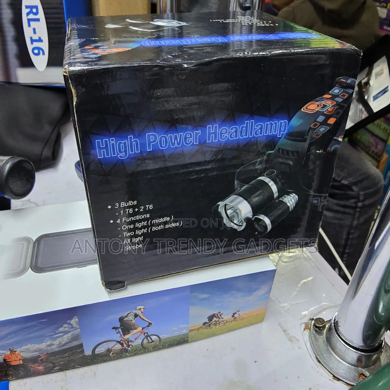 Dual Light Zoom Headlamp – High Power Led Torch