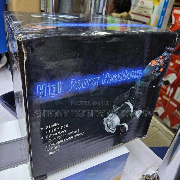 Zoomable Led Headlamp – Dual Beam, Outdoor Torch - main view