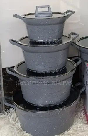 10 Pieces Grey Bosch Granite Cockware