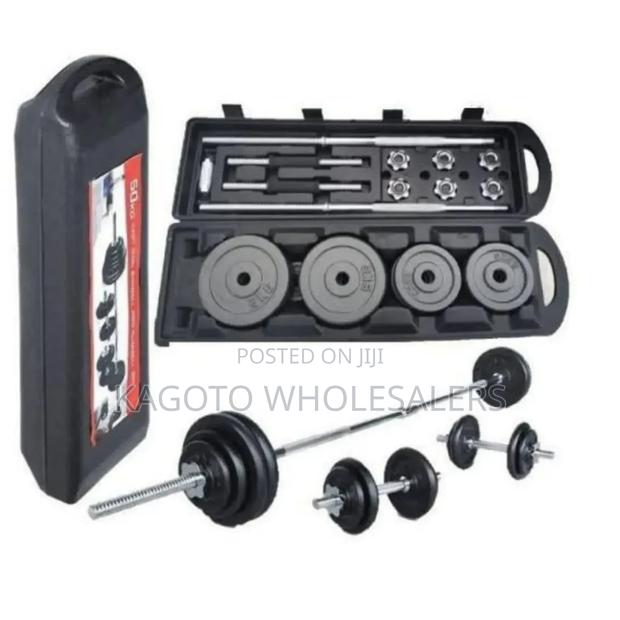 50 KGS Dumbbells With a Case